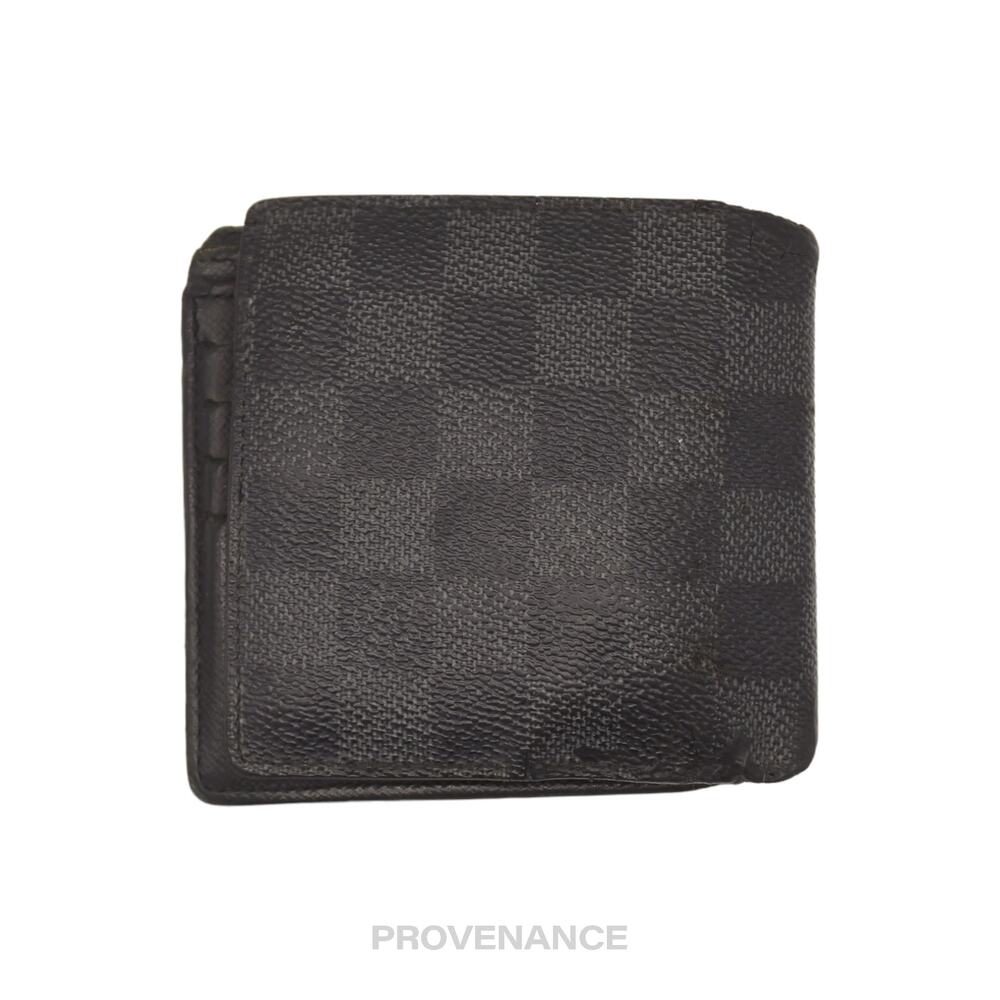 🔴 Louis Vuitton Marco Wallet - Damier Graphite - Picture 2 of 9